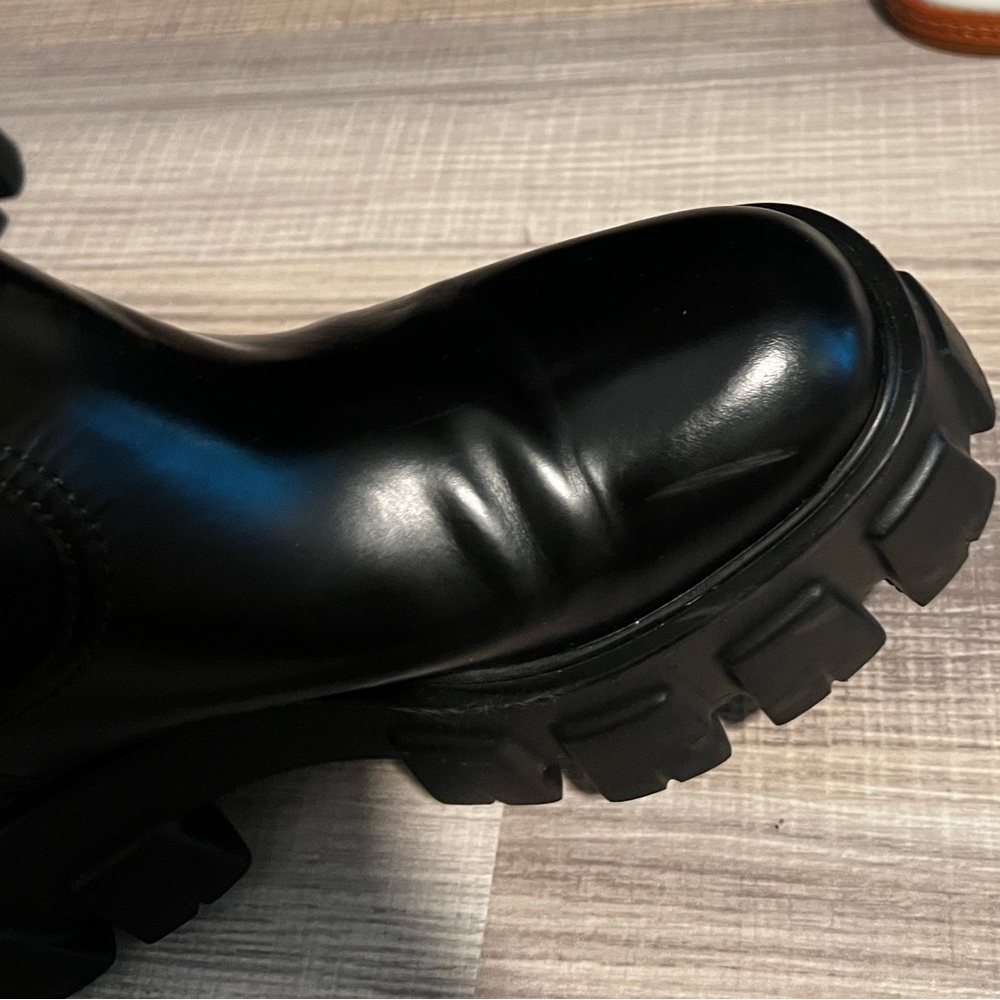 Prada Monolith Platform Riding Boot - Picture 4 of 9